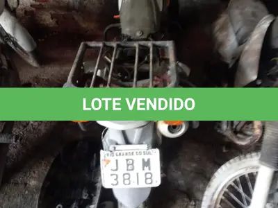 LOTE 069 - HONDA/NXR1 50 BROS ESD