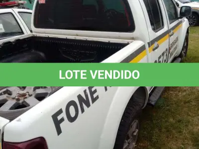 LOTE 047 - NISSAN/FRON TIER SVATK 4X4