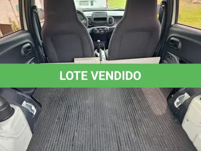LOTE 003 - Um veículo automóvel FIAT/MOBI LIKE (Nacional) , cor branca, a álcool/gasolina, ano de fabricação e modelo 2019/2020, placa QTK9694