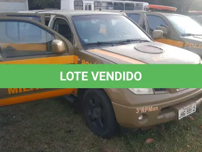 LOTE 085 - NISSAN/FRON TIER XE 25 X4