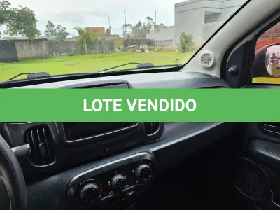 LOTE 002 - Um veículo automóvel FIAT/MOBI LIKE (Nacional) , corbranca, a álcool/gasolina, ano de fabricação e modelo 2019/2020, placa QTK9664