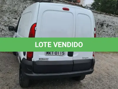 LOTE 001 - Um veículo caminhonete RENAULT KGOO EXPRESS16 (Importado) , cor branca, a álcool/gasolina, ano de fabricação e modelo2013/2014, placa MKT0115