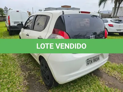 LOTE 003 - Um veículo automóvel FIAT/MOBI LIKE (Nacional) , cor branca, a álcool/gasolina, ano de fabricação e modelo 2019/2020, placa QTK9694