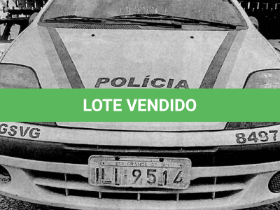 LOTE 001 - RENAULT/SCE NIC RT 1.6 16V