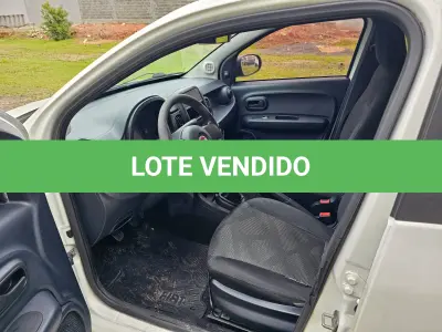 LOTE 002 - Um veículo automóvel FIAT/MOBI LIKE (Nacional) , corbranca, a álcool/gasolina, ano de fabricação e modelo 2019/2020, placa QTK9664