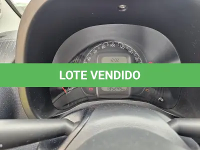 LOTE 002 - Um veículo automóvel FIAT/MOBI LIKE (Nacional) , corbranca, a álcool/gasolina, ano de fabricação e modelo 2019/2020, placa QTK9664