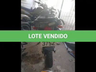 LOTE 029 - YAMAHA/LAND ER XTZ 250
