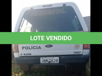 LOTE 015 - I/FORD RANGER XL 13P