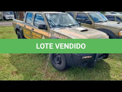 LOTE 060 - NISSAN/FRONTI ER 4X4 XE