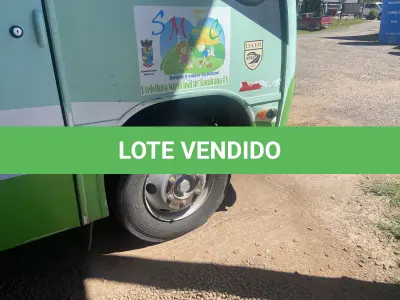 LOTE 001 - UM ÔNIBUS AGRALE/NEOBUS TH, DIESEL, PLACAS IQX-4618, ANO 2010, MODELO 2010