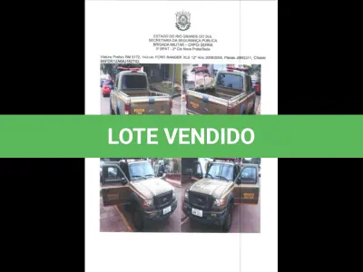 LOTE 119 - I/FORD RANGER XLS 12A