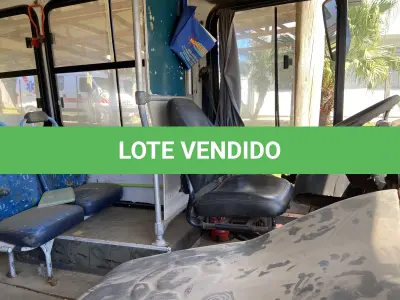LOTE 002 - UM ÔNIBUS MERCEDES BENZ/OF 1620, DIESEL, PLACAS KGH-9502, ANO 1996, MODELO 1997 (SEM FUNCIONAMENTO)