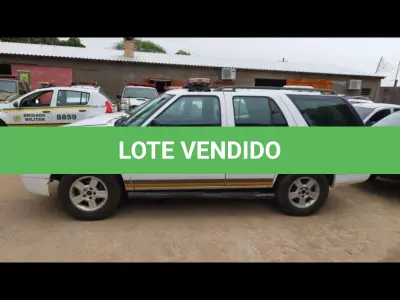 LOTE 100 - GM/BLAZER ADVANTAGE