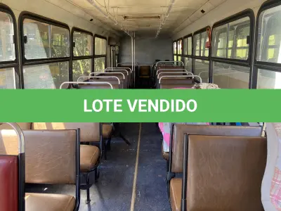 LOTE 003 - UM ÔNIBUS MERCEDES BENZ/OF 1620, DIESEL, PLACAS IEY-6745, ANO 1996, MODELO 1996