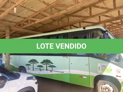 LOTE 001 - UM ÔNIBUS AGRALE/NEOBUS TH, DIESEL, PLACAS IQX-4618, ANO 2010, MODELO 2010