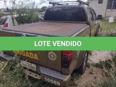 LOTE 207 - NISSAN/FRONTI ER LE 25 X4