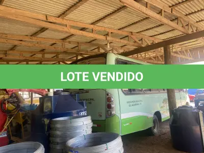 LOTE 001 - UM ÔNIBUS AGRALE/NEOBUS TH, DIESEL, PLACAS IQX-4618, ANO 2010, MODELO 2010