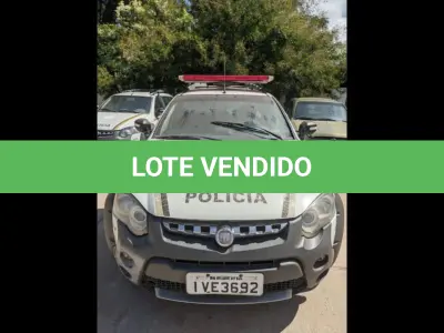 LOTE 196 - FIAT/PALIO WK ADVEN FLEX