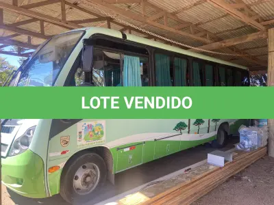 LOTE 001 - UM ÔNIBUS AGRALE/NEOBUS TH, DIESEL, PLACAS IQX-4618, ANO 2010, MODELO 2010