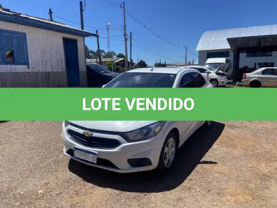 LOTE 019 - UM VEÍCULO CHEVROLET/PRISMA 1.4 MT LT, FLEX, PLACAS IYT1H41, ANO 2018, MODELO 2019