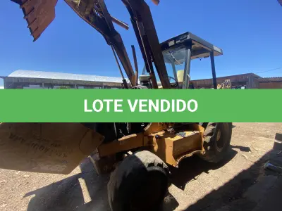 LOTE 018 - RETROESCAVADEIRA CASE 580M, DIESEL, ANO/MODELO 2008