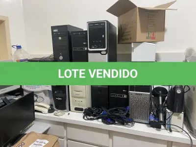 LOTE 027 - SUCATA DE INFORMÁTICA