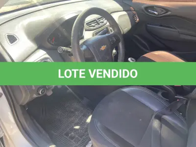 LOTE 019 - UM VEÍCULO CHEVROLET/PRISMA 1.4 MT LT, FLEX, PLACAS IYT1H41, ANO 2018, MODELO 2019