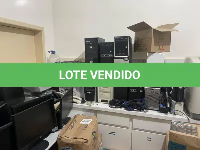 LOTE 027 - SUCATA DE INFORMÁTICA
