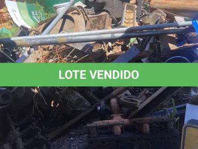 LOTE 026 - SUCATA DE FERRO