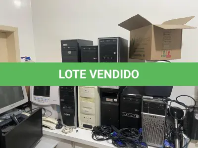 LOTE 027 - SUCATA DE INFORMÁTICA
