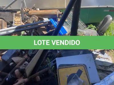 LOTE 026 - SUCATA DE FERRO