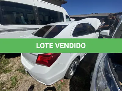 LOTE 007 - UM VEÍCULO CHEVROLET/PRISMA 1.4 MT LT, FLEX, PLACAS IYT-1713, ANO 2018, MODELO 2019