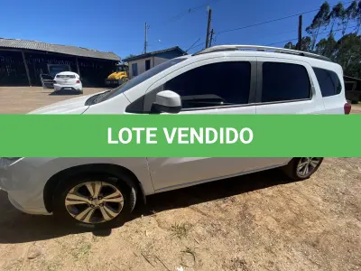 LOTE 011 - UM VEÍCULO CHEVROLET/SPIN 1.8 LTZ, FLEX, PLACAS IYT-1753, ANO 2018, MODELO 2019