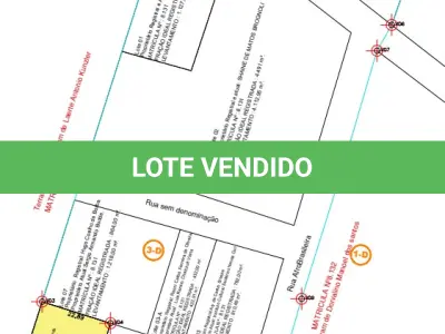 LOTE 001 - UMA FRAÇÃO IDEAL DE 989M² NA LOCALIDADE DENOMINADA FAXINAL/BAIRRO CENTENARIO – TORRES – RS
