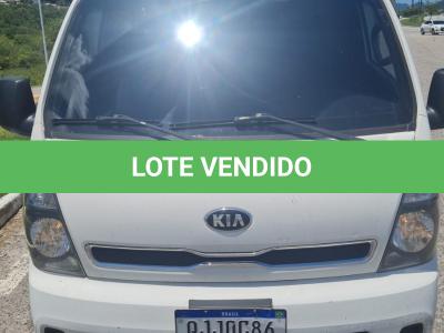 LOTE 001 - Um veículo caminhonete importado marca I/KIA UK2500 HD SC,  carroceria fechada, cor branca, a diesel, ano de fabricação e modelo 2018/2019, placa  QJJ0286 (QJJ0C86)