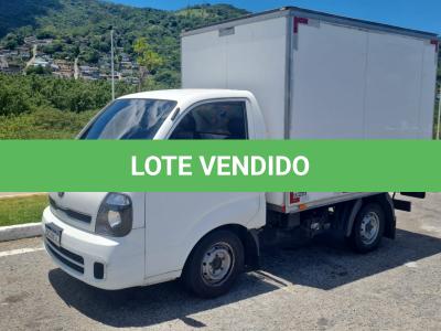 LOTE 001 - Um veículo caminhonete importado marca I/KIA UK2500 HD SC,  carroceria fechada, cor branca, a diesel, ano de fabricação e modelo 2018/2019, placa  QJJ0286 (QJJ0C86)