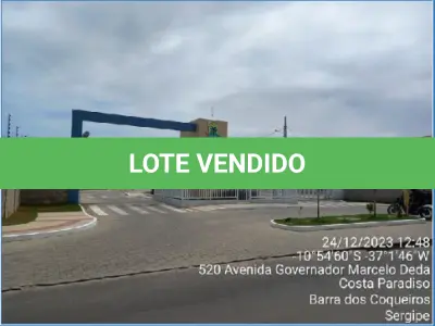 LOTE 248 - Casa / ESTADO: SE / CIDADE: BARRA DOS COQUEIROS / COND RIO BARRA MAIS VIVER