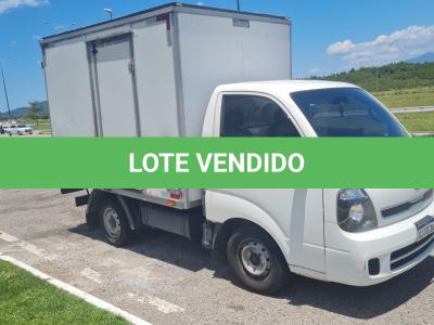 LOTE 001 - Um veículo caminhonete importado marca I/KIA UK2500 HD SC,  carroceria fechada, cor branca, a diesel, ano de fabricação e modelo 2018/2019, placa  QJJ0286 (QJJ0C86)