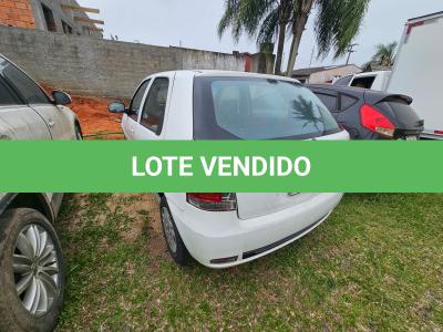 LOTE 003 - Um veículo automóvel nacional marca FIAT/PALIO FIRE ECONOMY,  cor branca, a álcool/gasolina, ano de fabricação e modelo 2012/2013, placa  MLC8C78