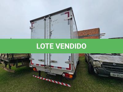 LOTE 002 - Um veículo caminhonete nacional marca HYUNDAI/HR HDB,  carroceria fechada, cor branca, a diesel, ano de fabricação e modelo 2019/2020, placa  RAF7245