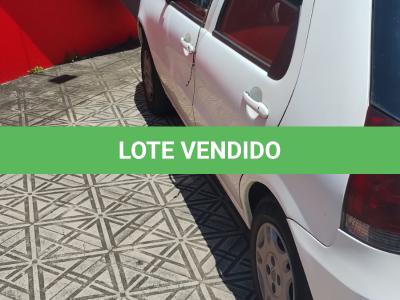 LOTE 003 - Um veículo automóvel nacional marca FIAT/PALIO FIRE ECONOMY,  cor branca, a álcool/gasolina, ano de fabricação e modelo 2012/2013, placa  MLC8C78