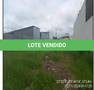 LOTE 125 - Terreno / ESTADO: MS / CIDADE: PONTA PORA / 0