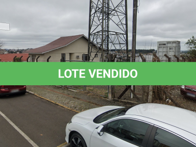 LOTE 001 - Terreno urbano, sem benfeitorias, com a área de 136,95 m2 em frante a rua  Gen. Antonio Sampaio em Caçador SC