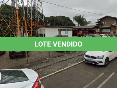 LOTE 001 - Terreno urbano, sem benfeitorias, com a área de 136,95 m2 em frante a rua  Gen. Antonio Sampaio em Caçador SC