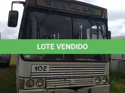 LOTE 044 - UM ÔNIBUS MERCEDES BENZ OF 1113 ANO 1985 E MODELO 1986, PLACAS ACN-7034 
