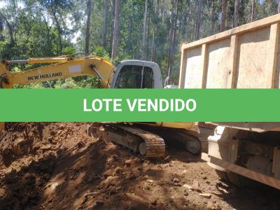 LOTE 003 - ESCAVADEIRA NEW HOLLAND 135 ANO/MODELO 2011
