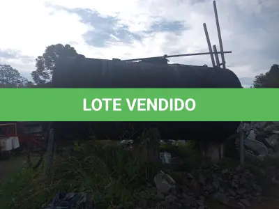 LOTE 038 - TANQUE DE INOX COM CAPACIDADE DE VINTE MIL LITROS