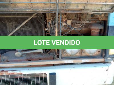 LOTE 017 - UM ÔNIBUS MERCEDES BENZ 1192, ANO E MODELO 1992 PLACAS ADF-3283