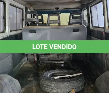 LOTE 001 - IMP/M.BENZ MB 180D, COR BRANCA, PLACAS LXA8H24, ANO/MODELO 1995/1995, RENAVAM 634115880