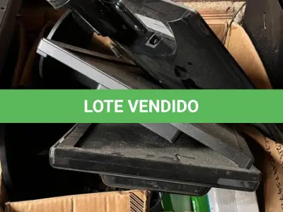 LOTE 009 - SUCATA DE INFORMÁTICA/ELETRÔNICOS E ESCRITÓRIO